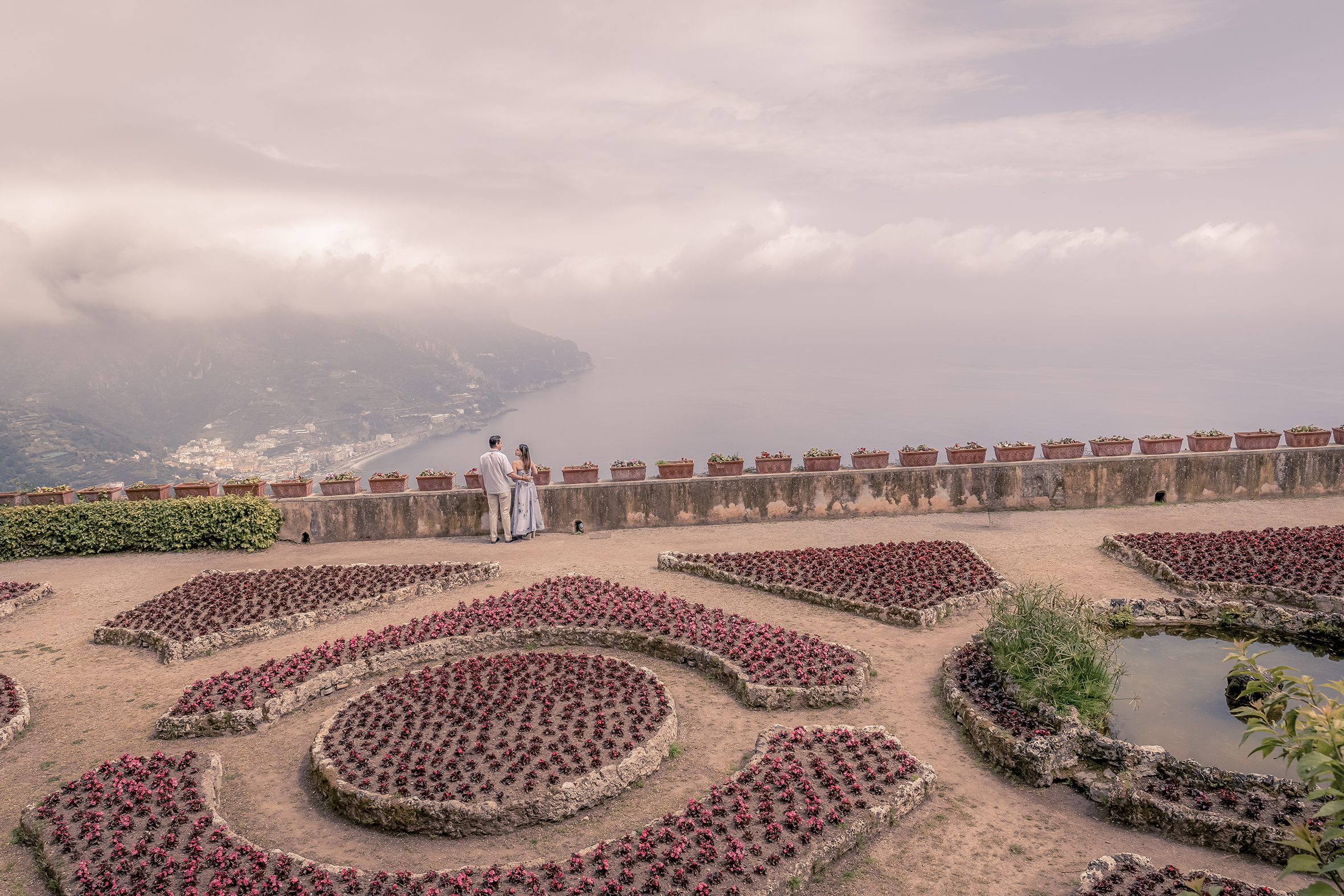 destination wedding photographer sorrento amalfi coast elopement villa rufolo ravello